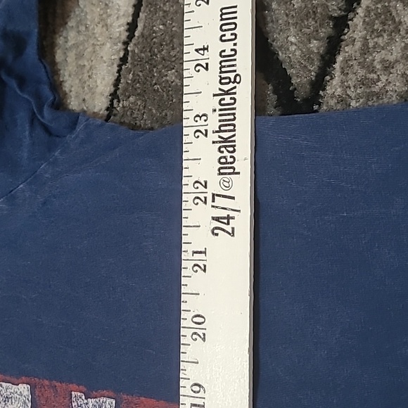 AFFLICTION AMERICAN CUSTOMS LIVE FAST RAW-EDGE AMERICAN FLAG LAVA WASH TEE-SHIRT - Picture 11 of 12